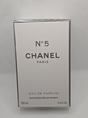 Chanel No. 5 Eau de Parfum 3.4 oz 100 ml Spray New in Shrinkwrap