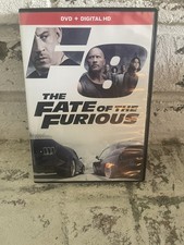Fast & Furious 8 The Fate of the Furious DVD Dwayne Johnson NEW