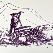 James and the Giant Peach : Original Storyboard (Walt Disney 1996) + CERTIFICATE