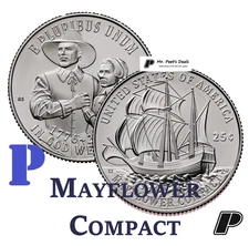 1776-2026 P Semi-Quincentennial Mayflower Compact Quarters (1 COIN) - PRESALE