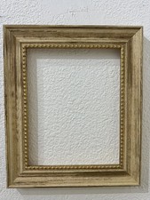 French Country Picture Frame Cream  Gold Bead Wall Frame 5x7 8x10 11x14 16x2...