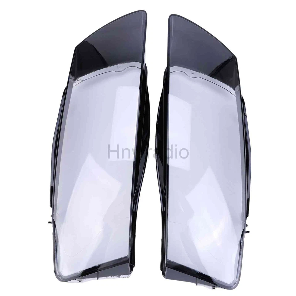 Pair Left+Right Side Headlamp Headlight Lens Covers For 2008-2012 Audi A5 S5 RS5 Foto 2 de 4