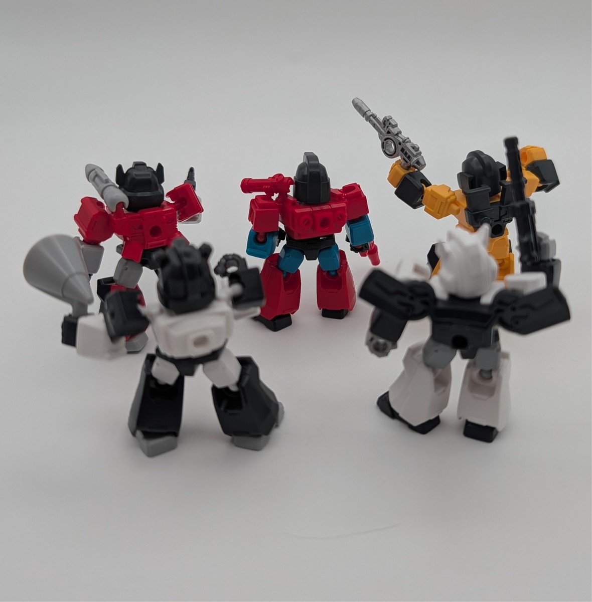 COMBO Blokees TF Defender Autobot Jazz, Sunstreaker, Sideswipe