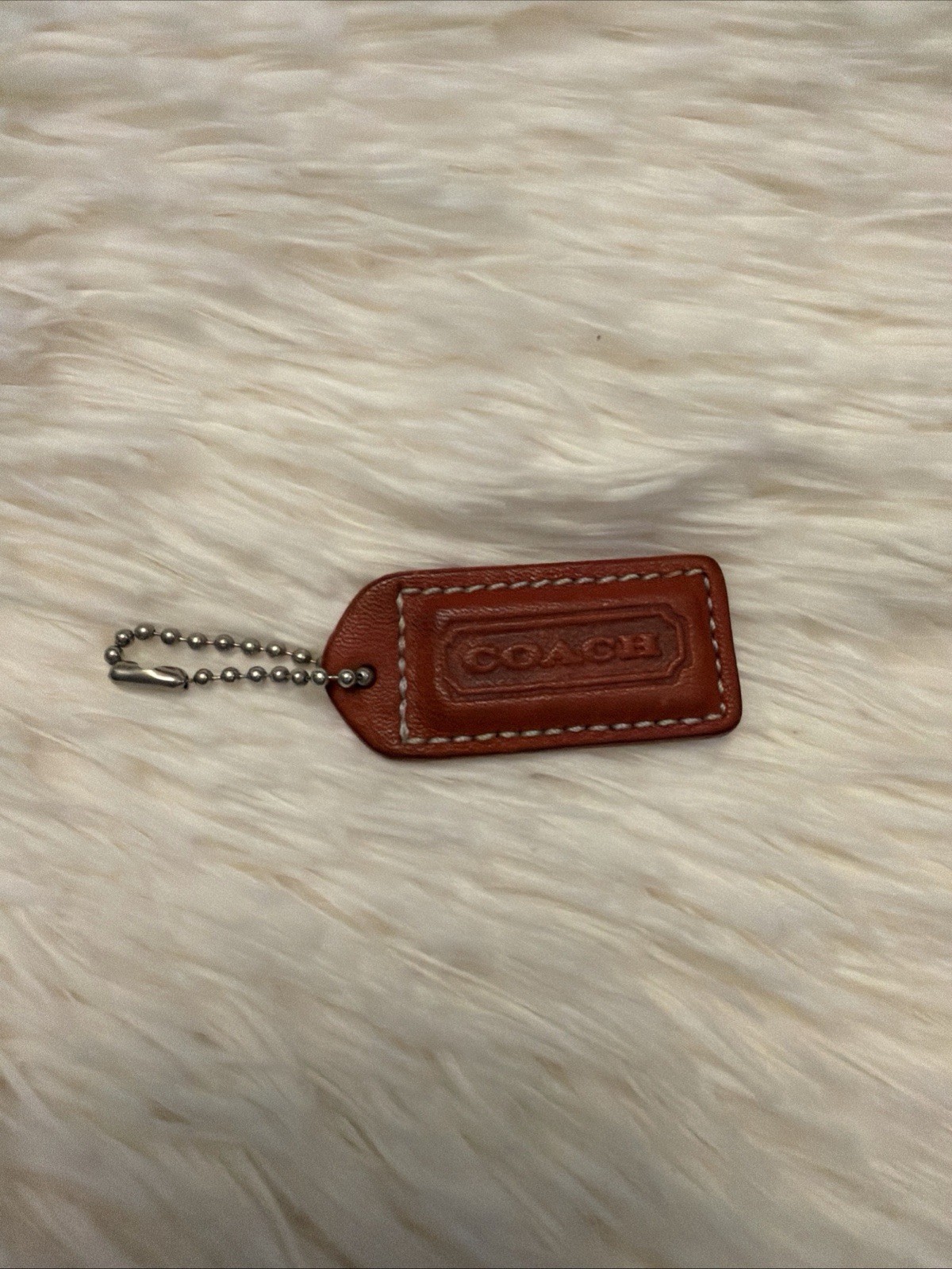 Coach Wine Red Leather Solid Pattern Logo Stitche… - image 8