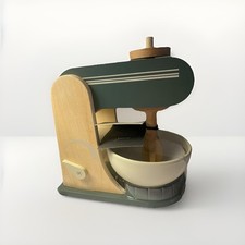 Hearth Hand with Magnolia Wooden Toy Kitchen Mixer Green Child s Pretend Play