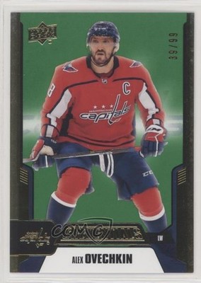 2019-20 Upper Deck Credentials Green 39/99 Alex Ovechkin Alexander #10 d3l