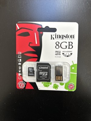 3x25=75 Total Cards Kingston Technology 8 GB Micro S Memory Cards Storage