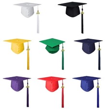 Graduation CelebrationS Caps Nondeform Cardboard Hat Academic Mortarboard Hat
