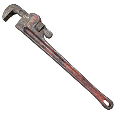 Ridgid 24-Inch Heavy-Duty Steel Straight Pipe Wrench 31030, 2-1/2'' Jaw Capacity