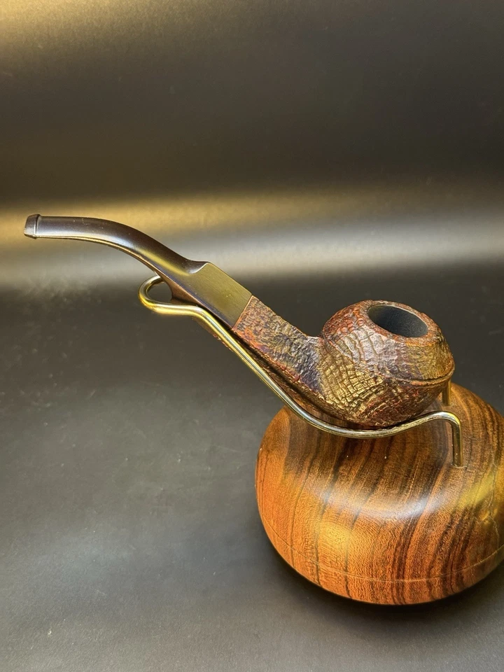 Vintage Savinelli De Luxe Blasted Bulldog 623 - Professionally Restored - Image 3 of 4