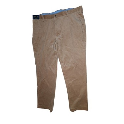 Polo Ralph Lauren Classic Fit Corduroy Pants Mens 40x32 Tan New