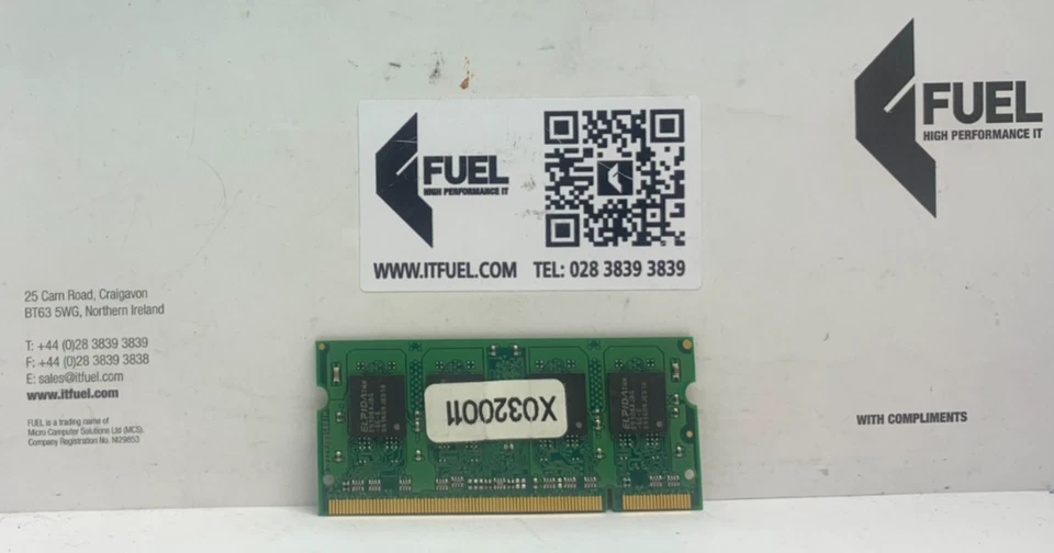 Kingston 512mb  DDR2 SODIMM ram memory module 5300 - KVR667D2S5/512 - Image 3 of 3