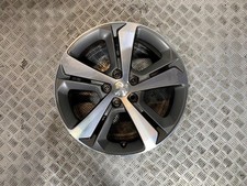 14-19 PEUGEOT 308 MK2 17" INCH 5 STUD 10 SPOKE ALLOY WHEEL 7.5JX17 (SCRATCHED)
