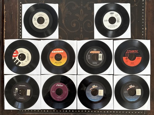 10 Lot Vintage 45: Synth-Pop New Wave Soft Alt Rock 80er & 90er 7" Vinyl Schallplatten Set - Bild 4 von 6