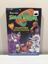 1997 Michael Jordan Space Jam Deluxe Valentine cards & stickers unopend M2 - C