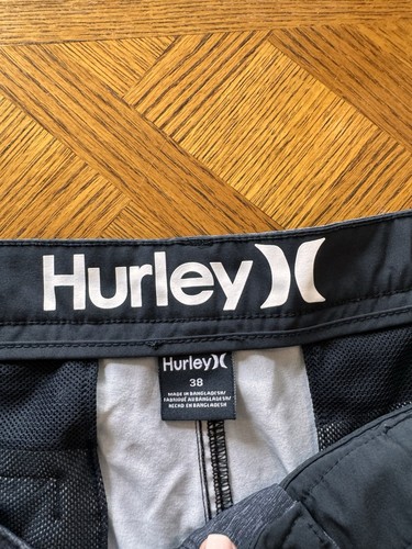 Pantaloncini da golf Hurley uomo taglia 38 XL blu performance elasticizzati chino comodi - Foto 7 di 11
