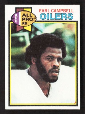 1979 Topps Earl Campbell #390 Rookie Houston Oilers EXMT TV10972