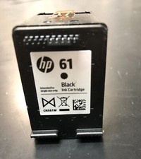Empty HP 61 Black Ink Cartridge Never Refilled