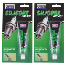 2x Granville Silicone Grease Resistant Repellent Lubricant Water Oil Solvent 70g