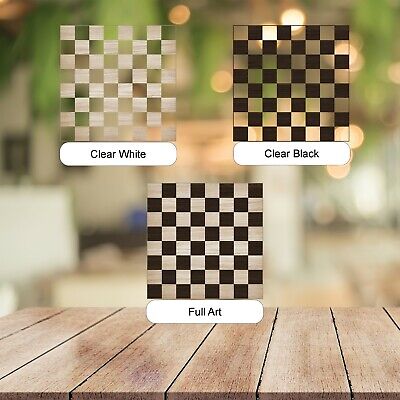 Chess Board - Full Classic Setup Simple | Sticker