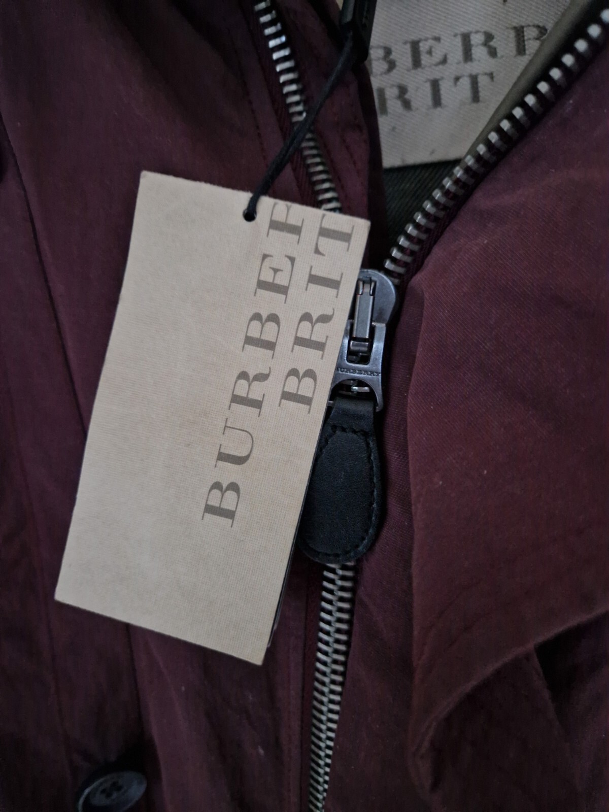 Mens **BNWT** BRIT by BURBERRY parka/jacket/coat. Size medium. RRP £1,195 image 4