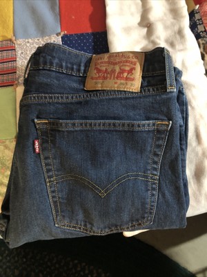 LEVI LEVIS 505 REGULAR FIT MEN'S JEANS SIZE 36 X 32 RED TAG | eBay