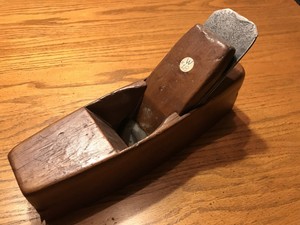 Vintage Plane Coffin Woodworking Tool Josiah King Samuel 
