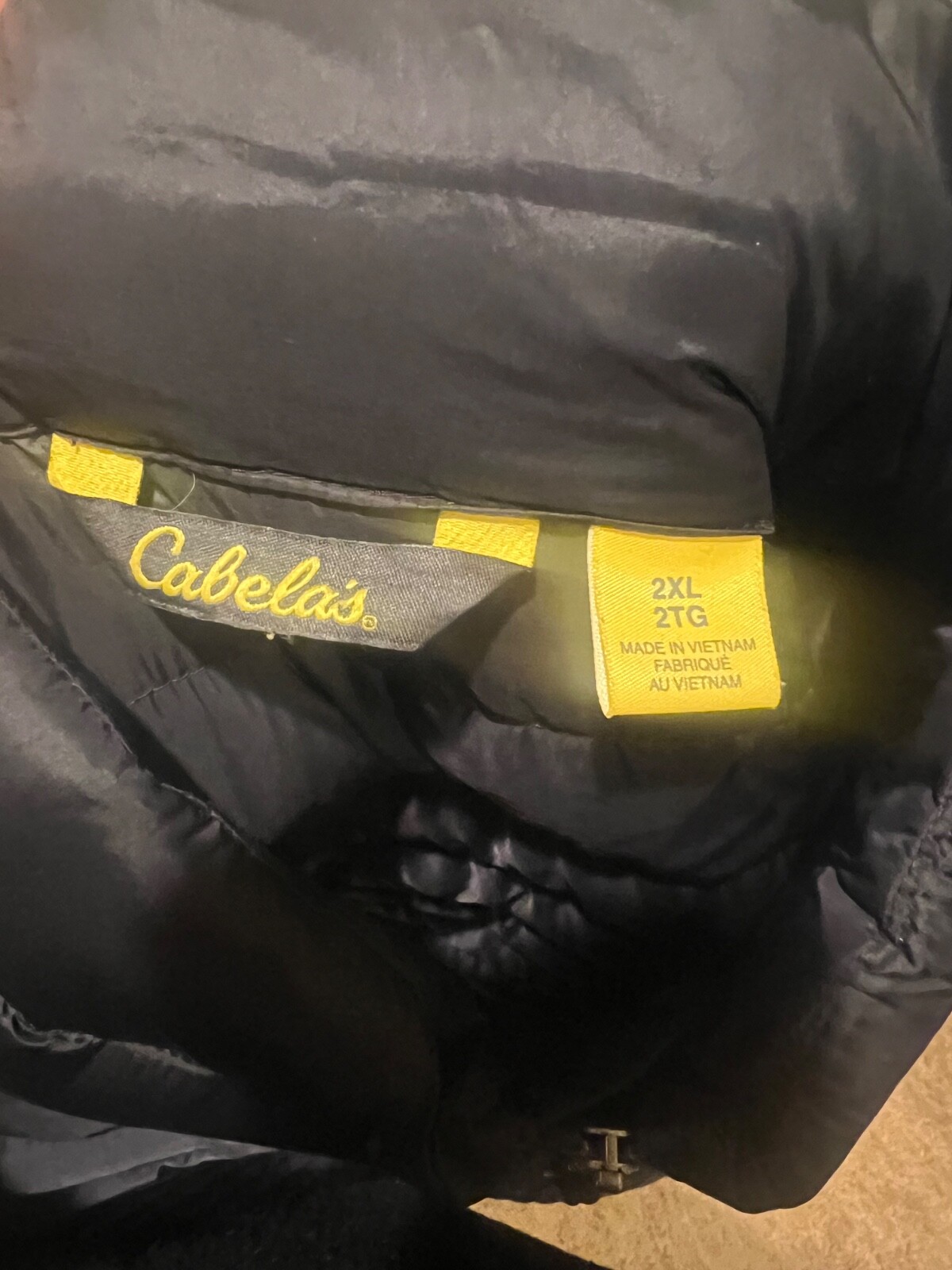 Cabelas  Jacket Packable Nylon Down  Lightweight … - image 2