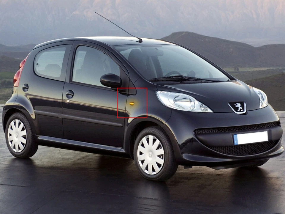 2x Dynamic LED Side Indicator Marker For Peugeot 107 206 307 Citroen C1 C2 C3 - Image 2 of 4