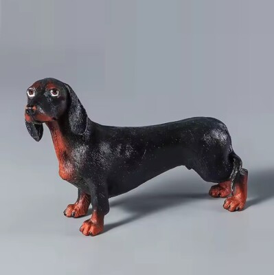 Dachshund Sausage Dog Animal Toy PVC Action Figure Kids Toys Party