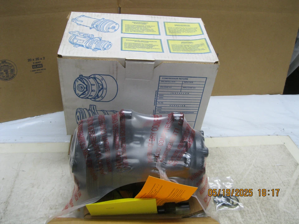 A/C Compressor-Compressor 4 Seasons 57350 Reman fits 86-89 Honda Accord Foto 2 de 4