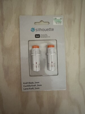 Silhouette Cameo Kraft Blade 2MM - 2 Pack - NEW SEALED -