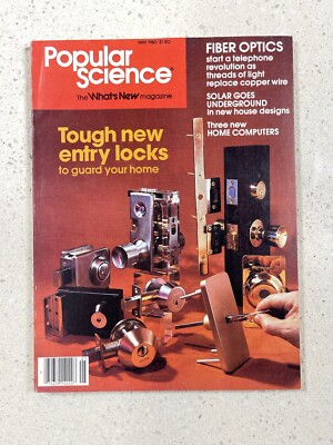 Popular Science Magazine - Tough New Entry Locks - 1980 May - S3 | eBay