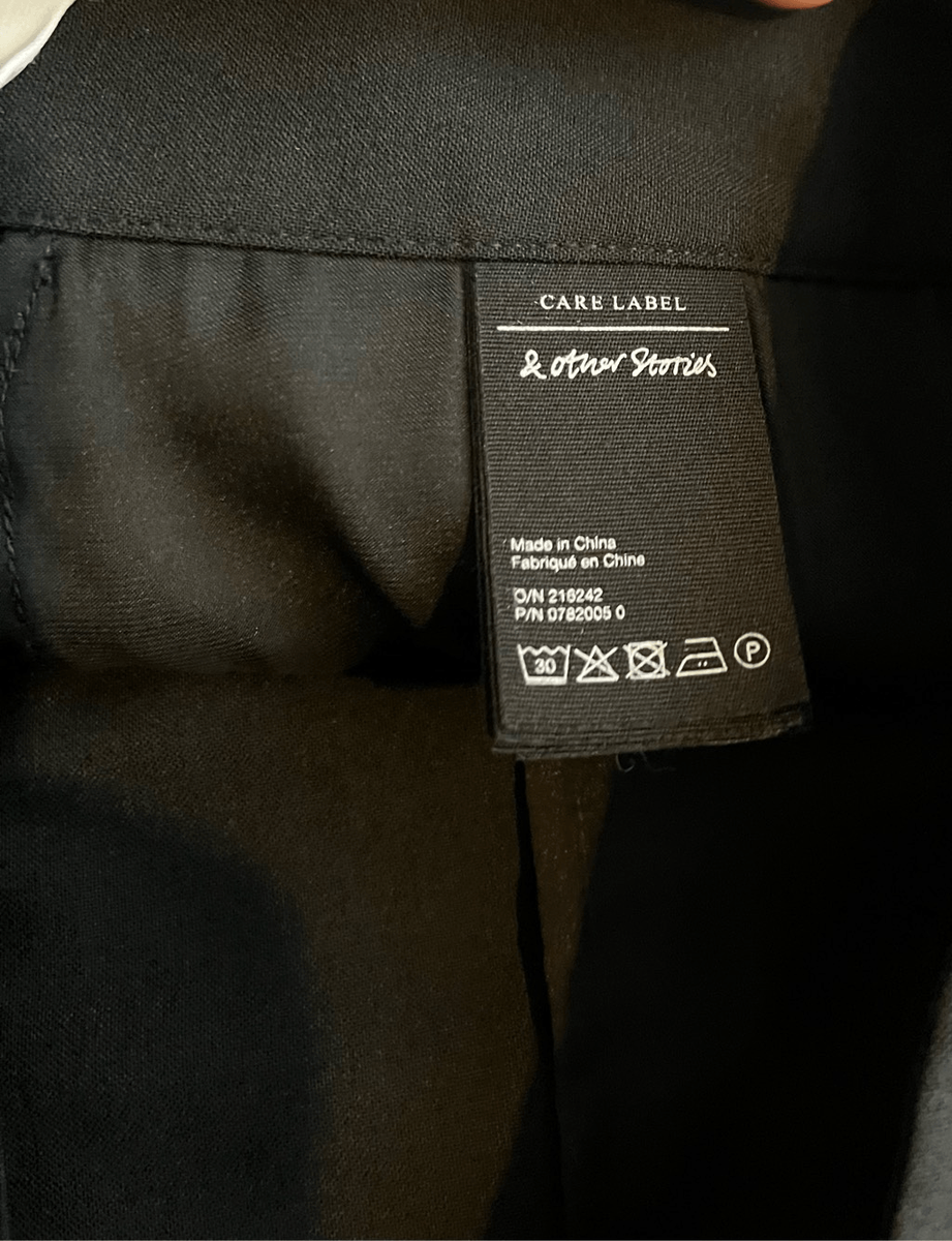& Others Stories cuffed hem trousers size 12 | eBay