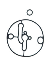 O Ring Float Bowl Seal Gasket to fit Briggs Stratton 19H132 698781 Nikki carbs