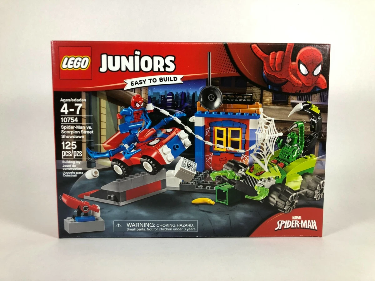 LEGO Juniors Marvel 10754 Spider Man vs. Scorpion Street Showdown