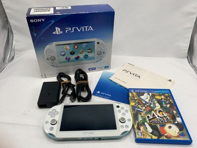 SONY PlayStation PS Vita PCH-2000ZA14 Light Blue White Boxed Exc  