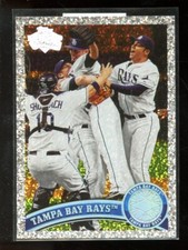2011 TOPPS SILVER #52 TAMPA BLUE RAYS MINT A0970
