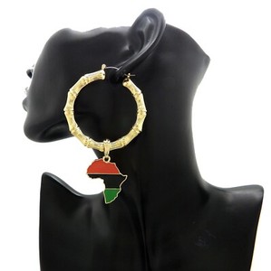 Authentic Golden Nile Bamboo Talismanic Earrings