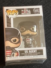 Funko Pop! Marvel Falcon & the Winter Soldier - US Agent #813 + Protector