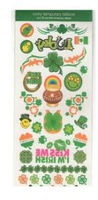 St. Patrick's Lucky Temporary Tattoos 35 Tattoos 