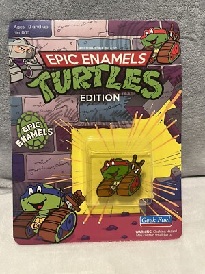 Epic Enamels Teenage Mutant Ninja Turtles Edition No. 006 Geek Fuel Raphael Pin