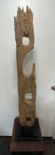 Primitive Large Swedish Style Driftwood Sculpture