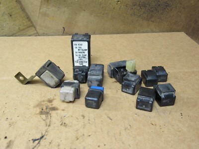 1987 Suzuki Cavalcade GV1400 Relays Fuse Boxes Plugs