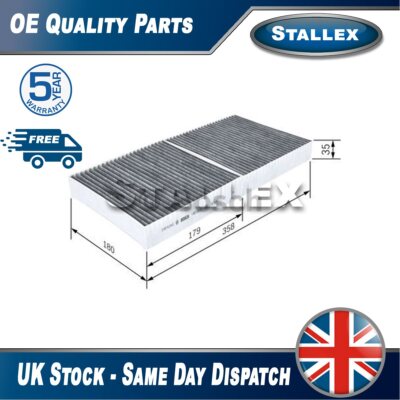 Fits Mercedes SLK 2004-2016 SLC 2016-2024 + Other Models Cabin Filter Stallex