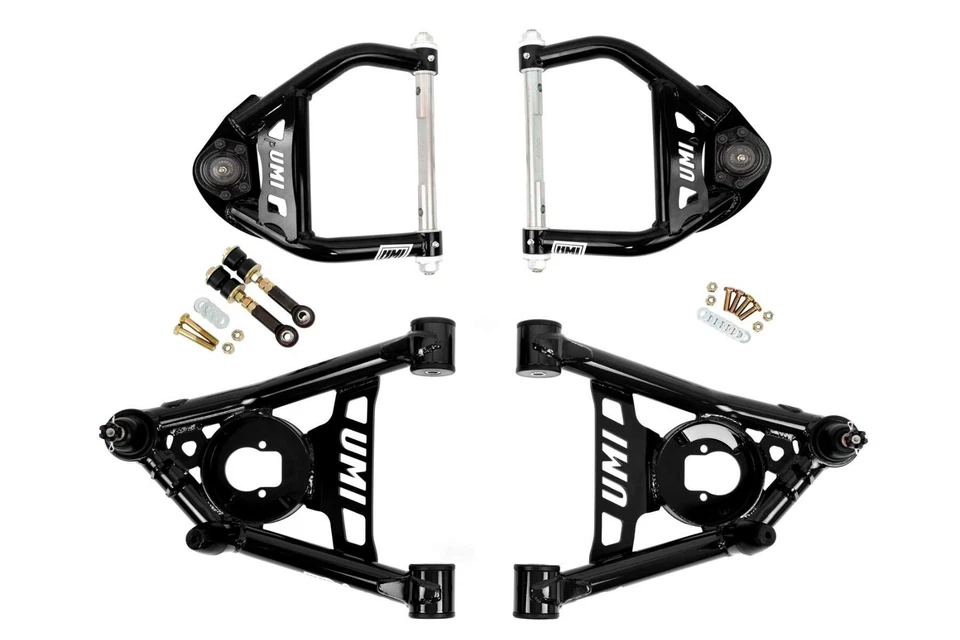 UMI Performance 403133-B Black Upper & Lower A-Arm Kit Foto 2 de 4