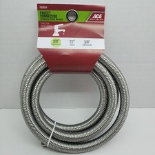 ACE Faucet Connector Stainless Steel Braided 3/8" x 3/8" x 72" 4058954