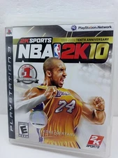 2K Sports NBA 2K10 PS3  10th Anniversary Edition Kobe Bryant Complete