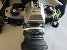 Nikon FG 35mm Film Camera with 50mm F1.8 series-E Lens