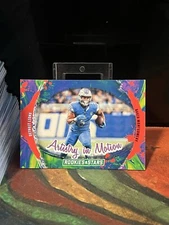 David Montgomery 2024 Rookies & Stars Artistry in Motion Longevity #AIM-SMY